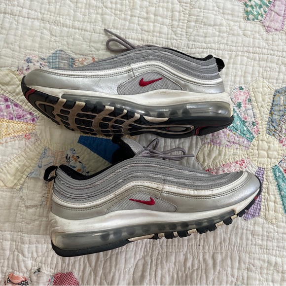 nike air max 97 og silver bullet size 7 men 8.5 women - Picture 2 of 5
